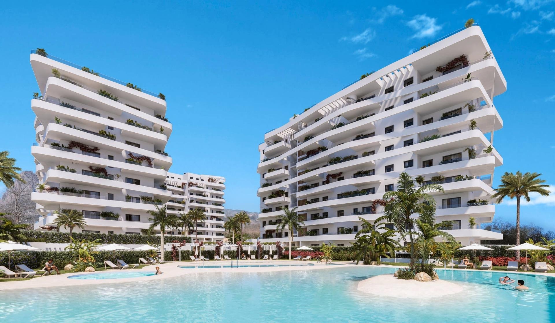 Apartment in Villajoyosa, Alicante, Spain 1 bedroom, 69 sq.m. No. 182688