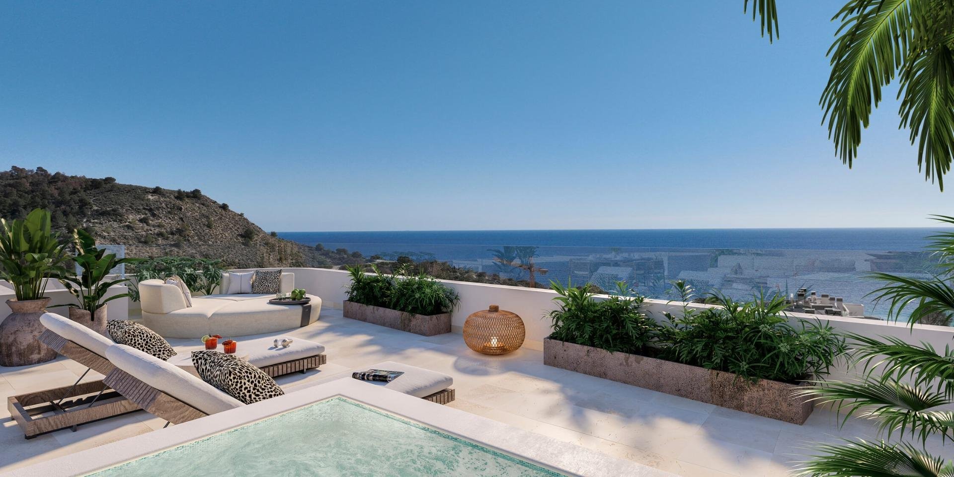 Apartment in Villajoyosa, Alicante, Spain 1 bedroom, 69 sq.m. No. 182688