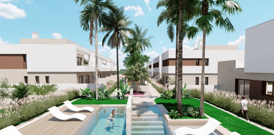 Villa à Los Alcazares, Murcia, Espagne 3 chambres, 102 m2 No. 136538