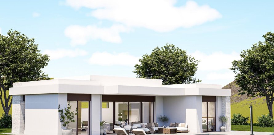 Villa i Pinoso, Alicante, Spanien 2 sovrum, 100 kvm. Nr. 189035
