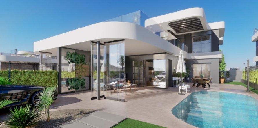 Вилла в Лос-Алькасарес, Мурсия, Испания 3 спальни, 141м2 №145090