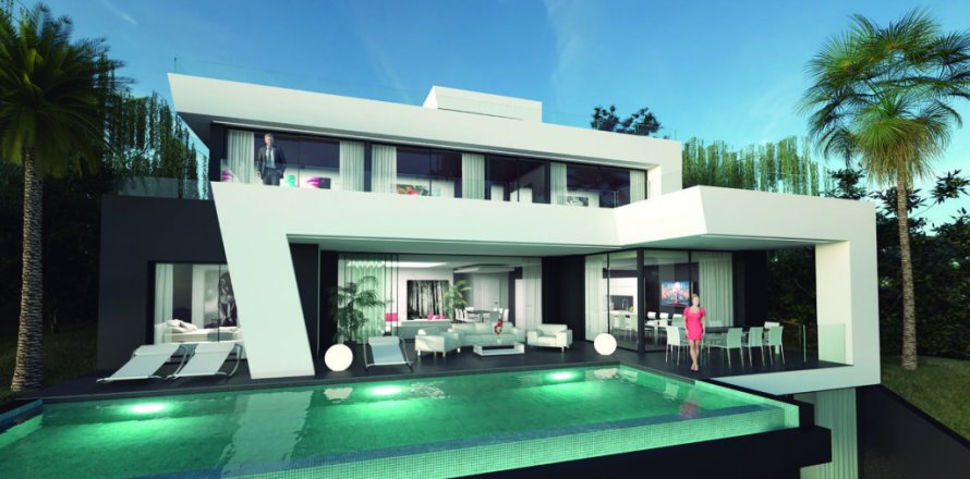 Huvila Benalmadena, Malaga, Espanja 4 makuuhuonetta, 935 m2 No. 136156