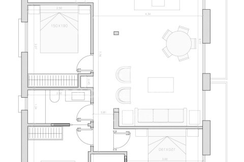 Apartamento en venta en Madrid, España 3 dormitorios, 90 m2 No. 157887 - foto 19
