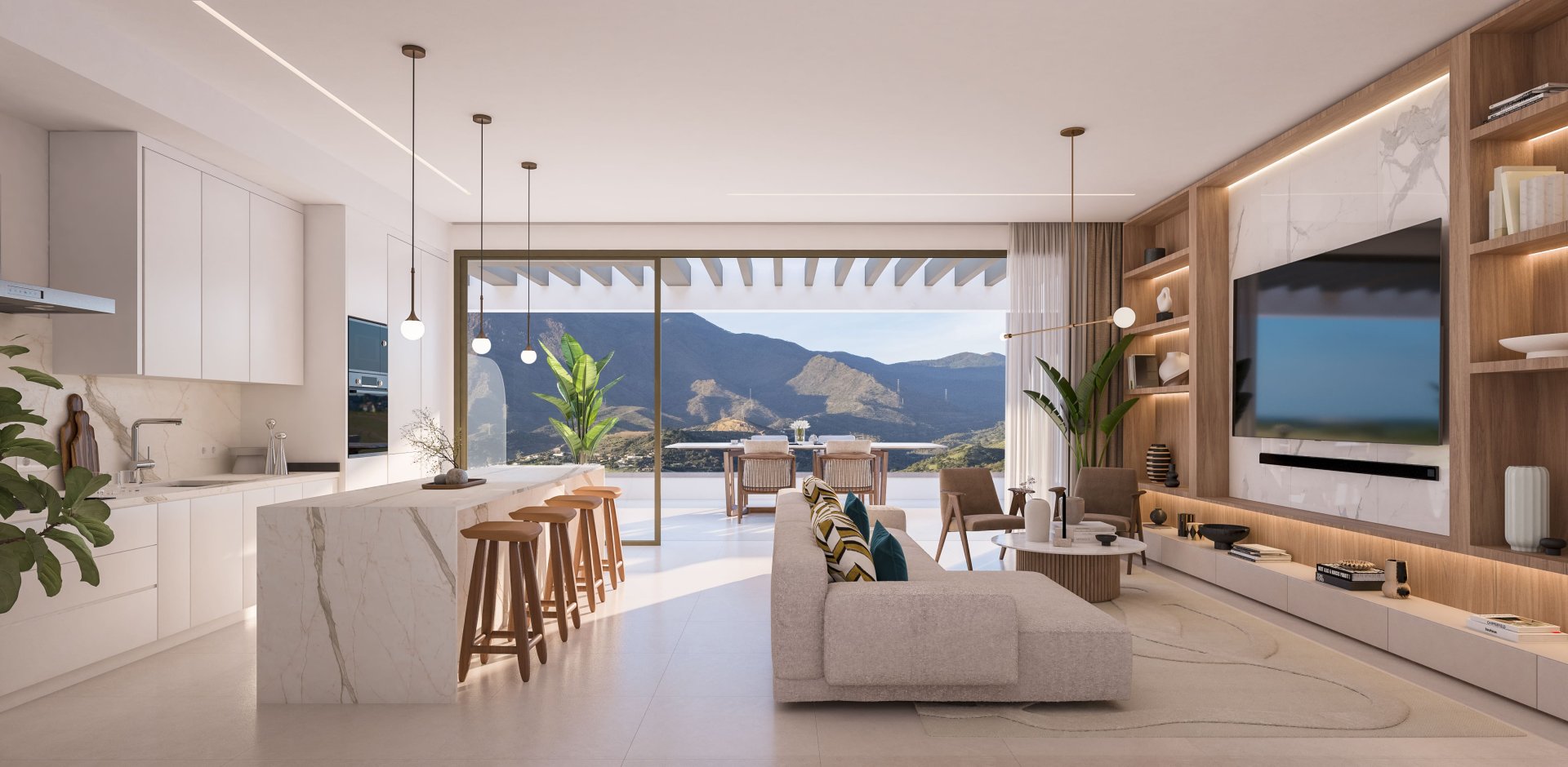 Wohnung in Estepona, Malaga, Spanien 1 Schlafzimmer, 60 m2 Nr. 135452