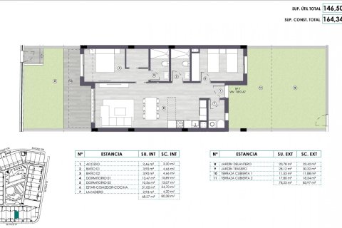 Dzīvoklis pārdošanā Monforte del Cid, Alicante, Spānijā 3 istabas, 164 m2 Nr. 153035 - attēls 27
