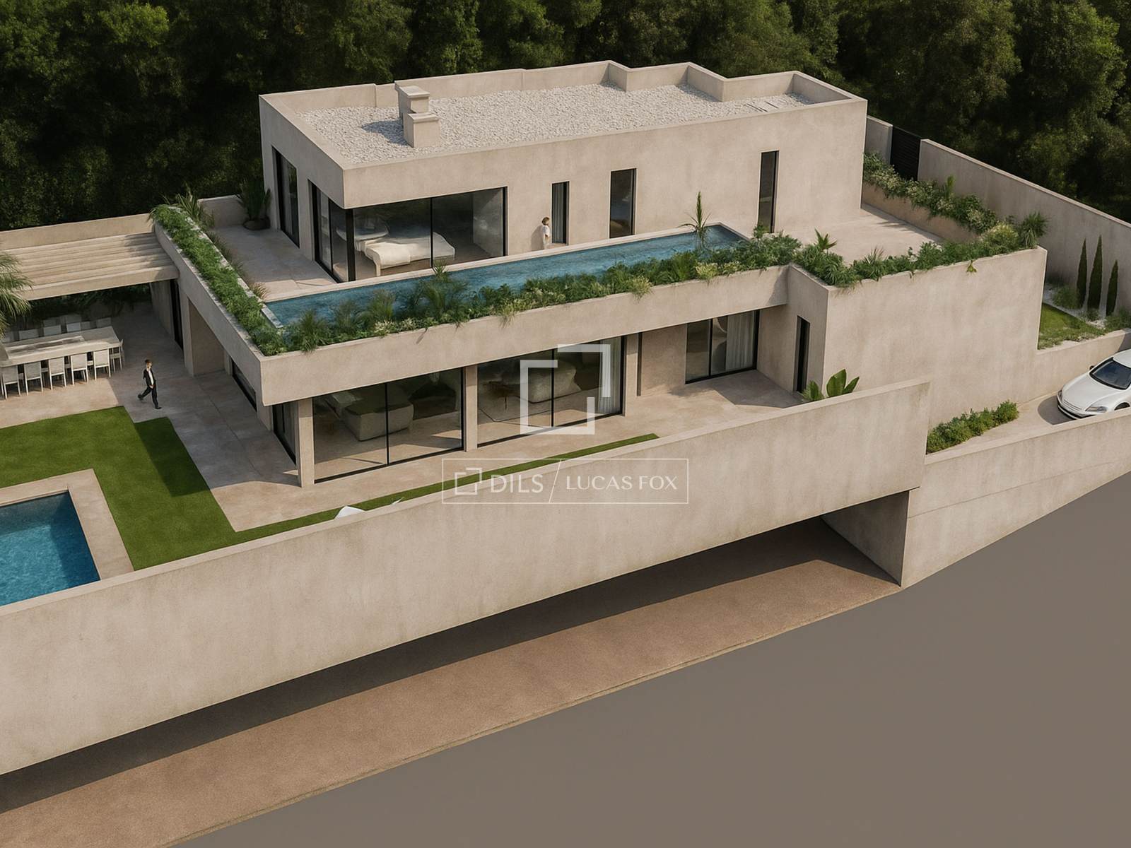 Huvila Esplugues de Llobregat, Barcelona, Espanja 5 makuuhuonetta, 552 m2 No. 150381