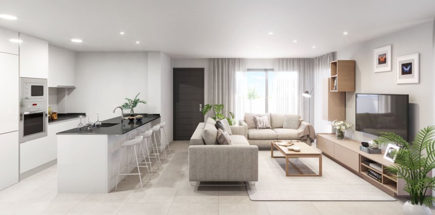 Apartamento en San Pedro del Pinatar, Murcia, España 1 dormitorio, 53 m2 No. 183171