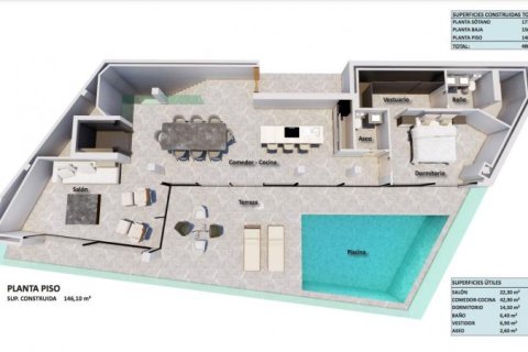 Villa in vendita a Costa D'en Blanes, Mallorca, Spagna 450 mq. N° 144354 - foto 6