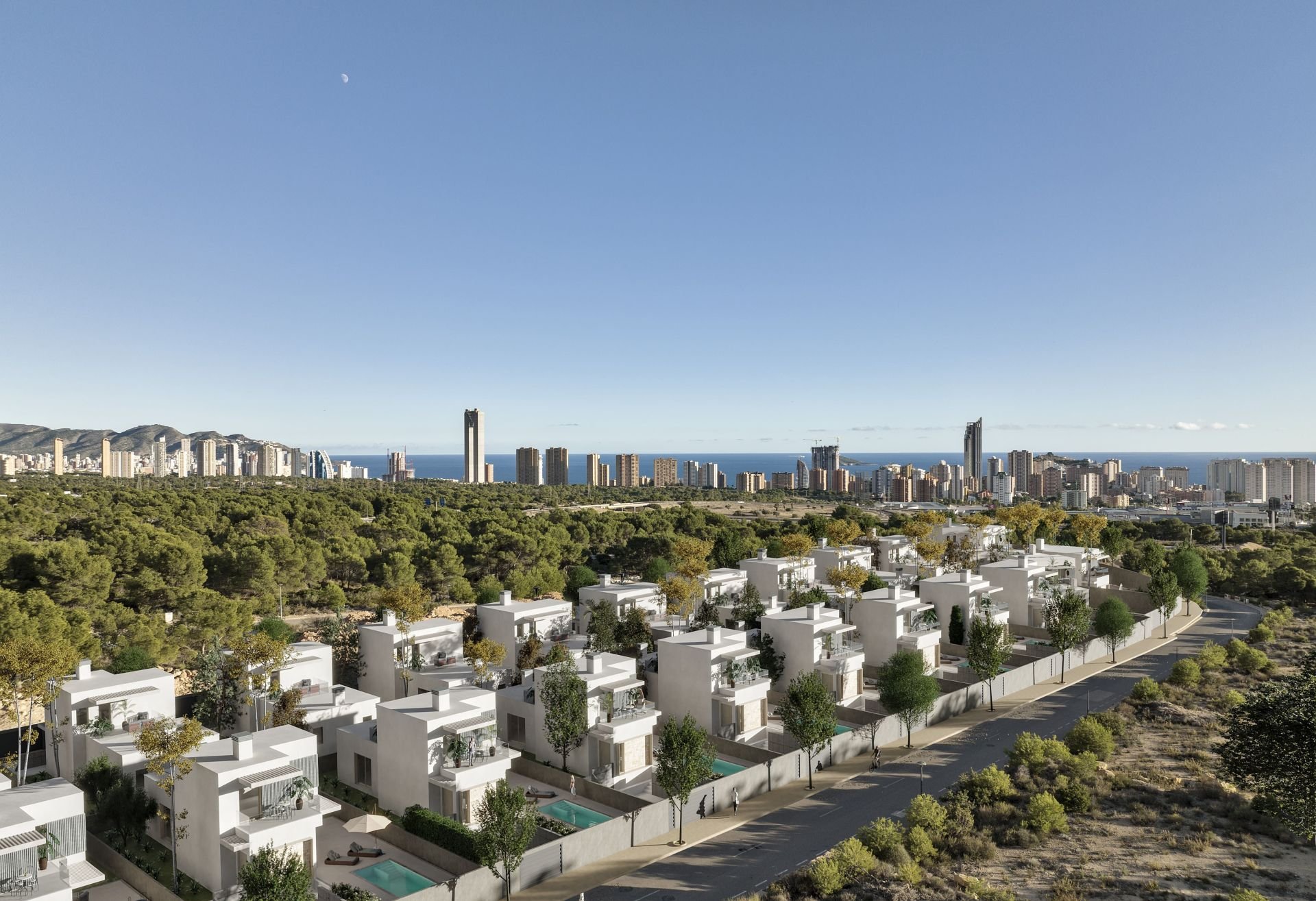 Дом в Финестрат, Аликанте, Испания 4 спальни, 262м2 №95626