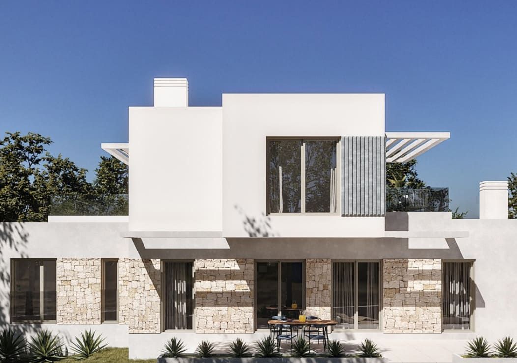 Дом в Финестрат, Аликанте, Испания 4 спальни, 262м2 №95626