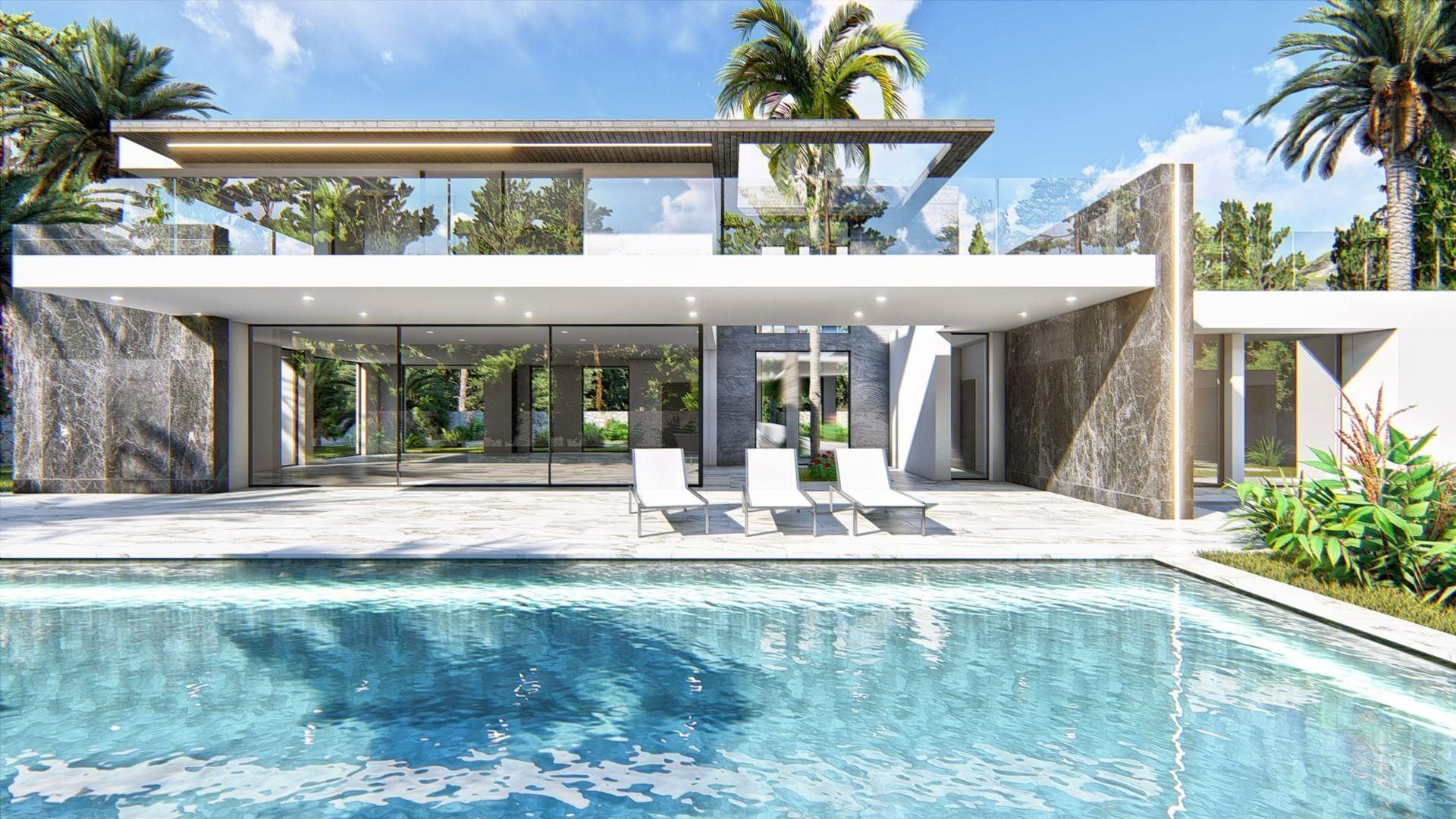 Villa in Javea, Alicante, Spain 4 bedrooms, 338 sq.m. No. 95636