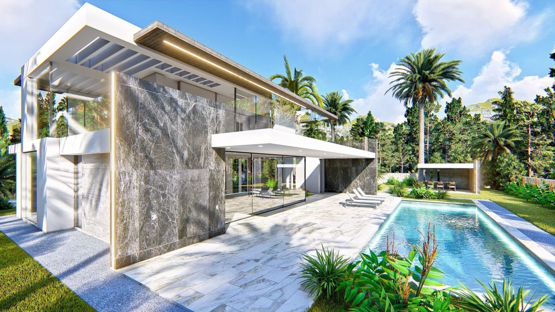 Villa in Javea, Alicante, Spain 4 bedrooms, 338 sq.m. No. 95636