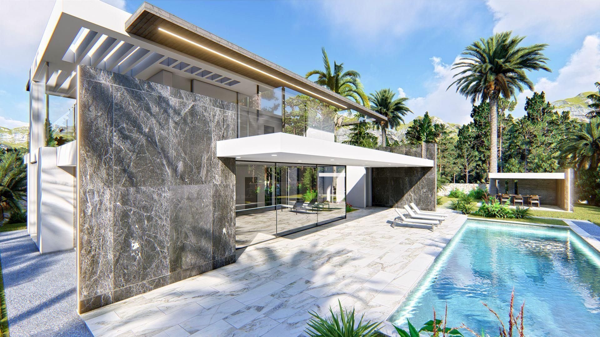 Villa in Javea, Alicante, Spain 4 bedrooms, 338 sq.m. No. 95636
