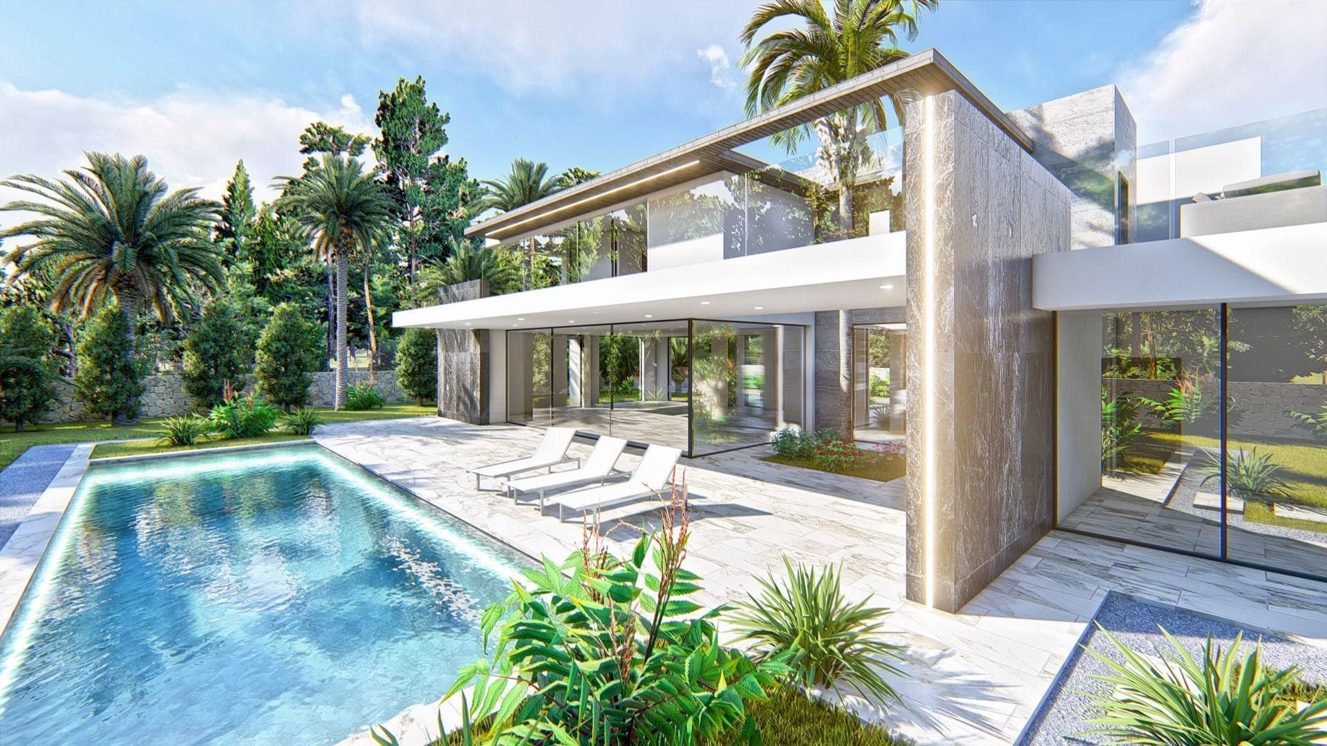 Villa in Javea, Alicante, Spain 4 bedrooms, 338 sq.m. No. 95636