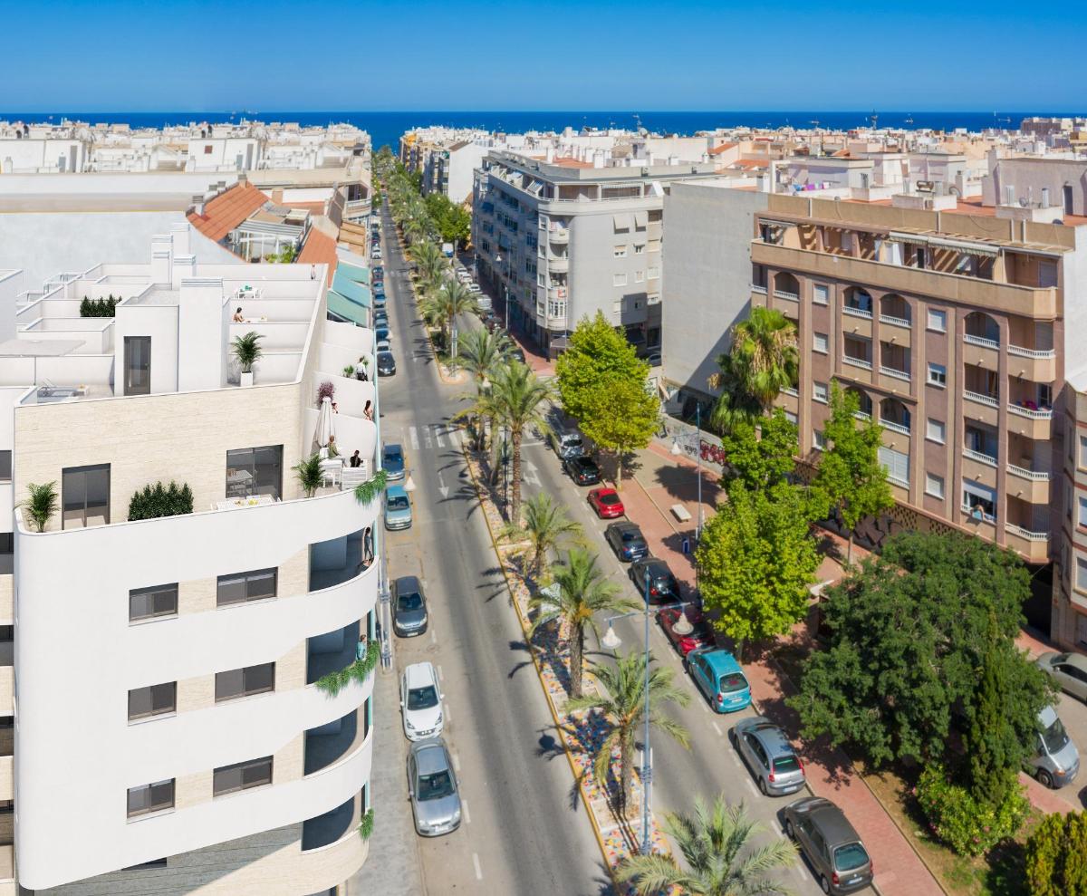 Huoneisto Torrevieja, Alicante, Espanja 1 makuuhuone, 60 m2 No. 183769
