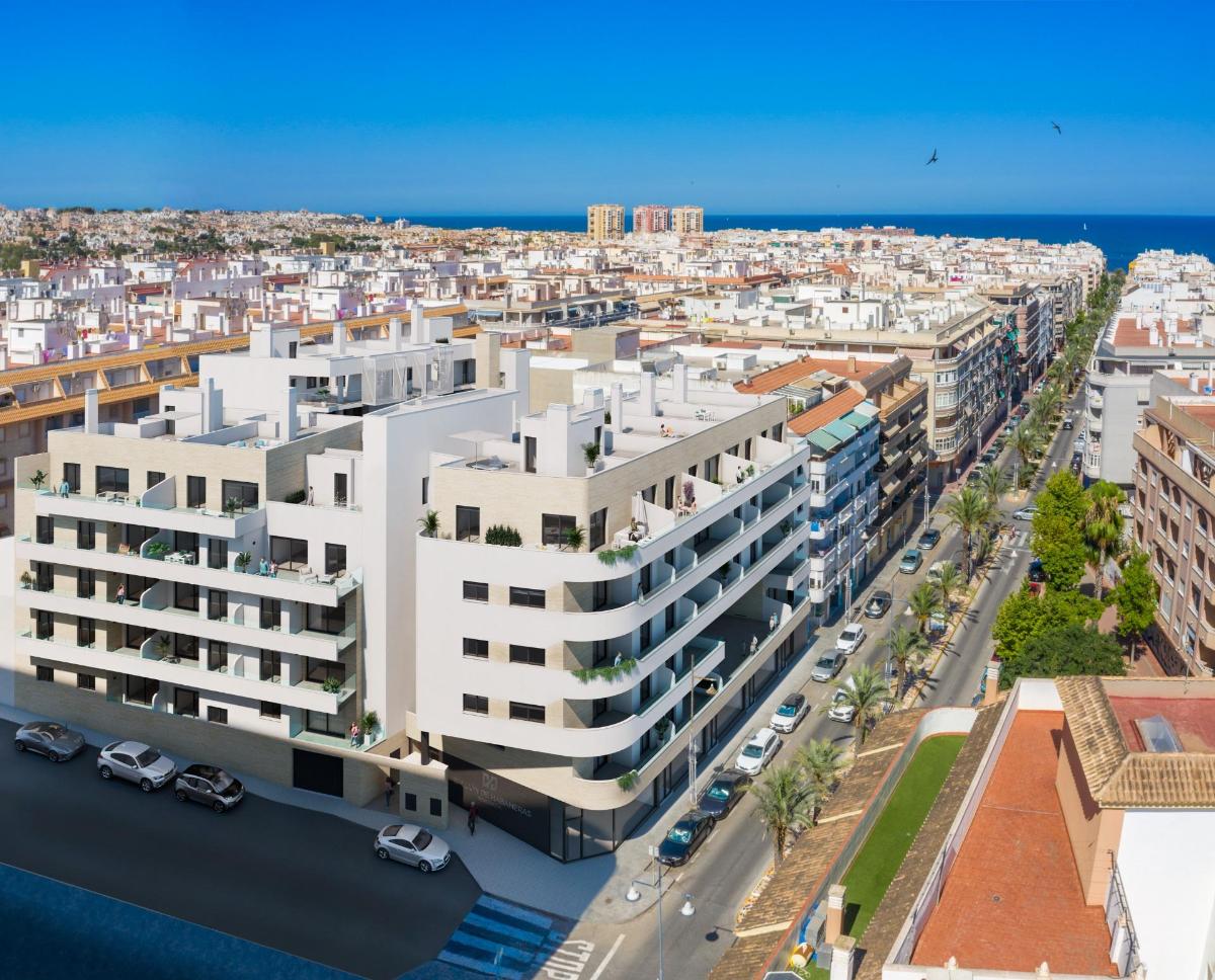 Huoneisto Torrevieja, Alicante, Espanja 1 makuuhuone, 60 m2 No. 183769