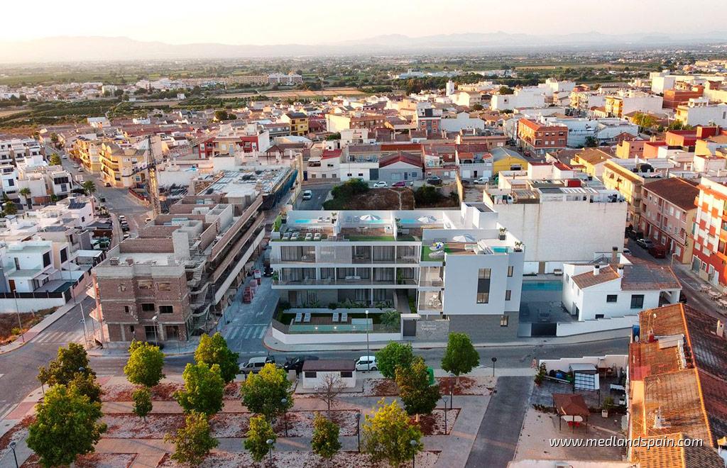 Apartment in Benijofar, Alicante, Spain 2 bedrooms, 66 sq.m. No. 149367