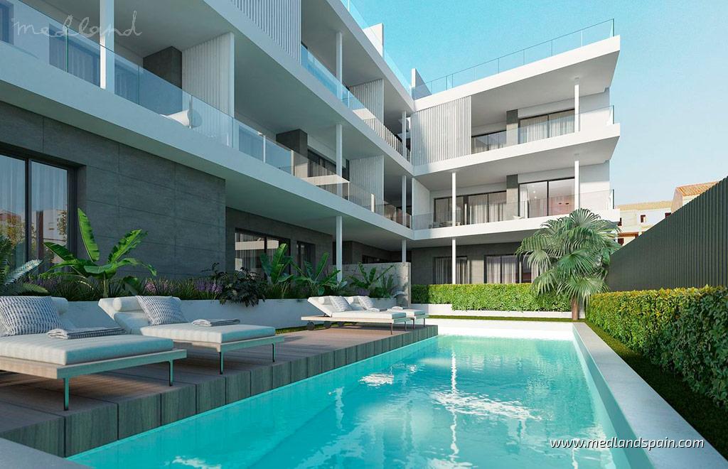 Apartment in Benijofar, Alicante, Spain 2 bedrooms, 66 sq.m. No. 149367