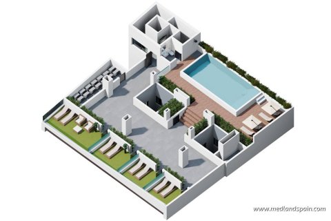 Dzīvoklis pārdošanā Torrevieja, Alicante, Spānijā 1 istaba, 64 m2 Nr. 149366 - attēls 13