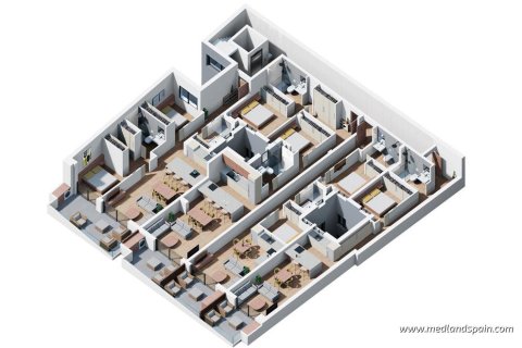 Dzīvoklis pārdošanā Torrevieja, Alicante, Spānijā 1 istaba, 64 m2 Nr. 149366 - attēls 12