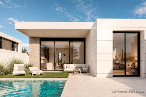 Villa a Pilar de la Horadada, Alicante, Spagna 3 camere da letto, 124 mq. N° 194034