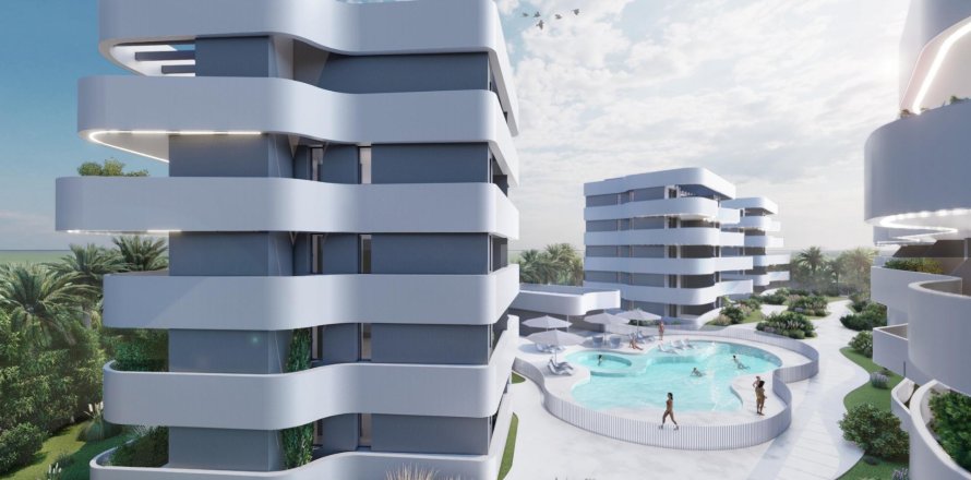 Huoneisto Guardamar del Segura, Alicante, Espanja 2 makuuhuonetta, 95 m2 No. 170853