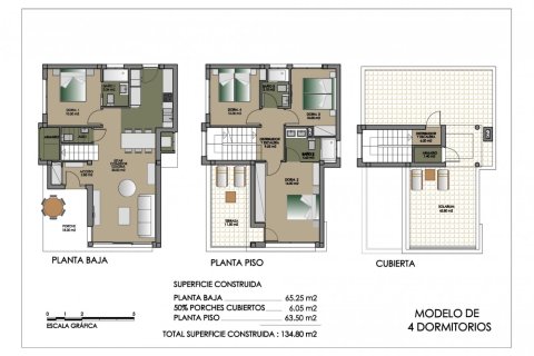 Villa for sale San Miguel de Salinas, Alicante, Spain 4 bedrooms, 135 sq.m. No. 134069 - photo 20