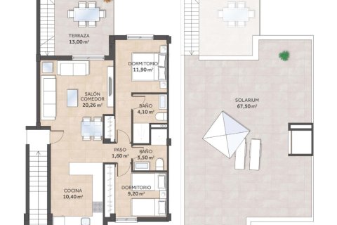 Bungalow for sale San Miguel de Salinas, Alicante, Spain 2 bedrooms, 73 sq.m. No. 134072 - photo 19