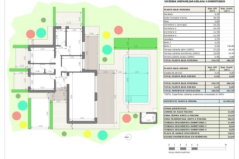 Villa for sale in Pinoso, Alicante, Spain 4 bedrooms, 192 sq.m. No. 143068 - photo 8