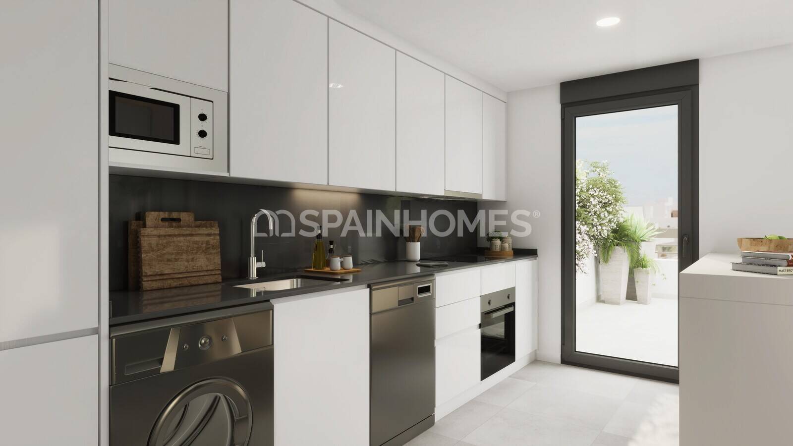 Penthauss Estepona, Malaga, Spānijā 2 istabas, 98 m2 Nr. 168004