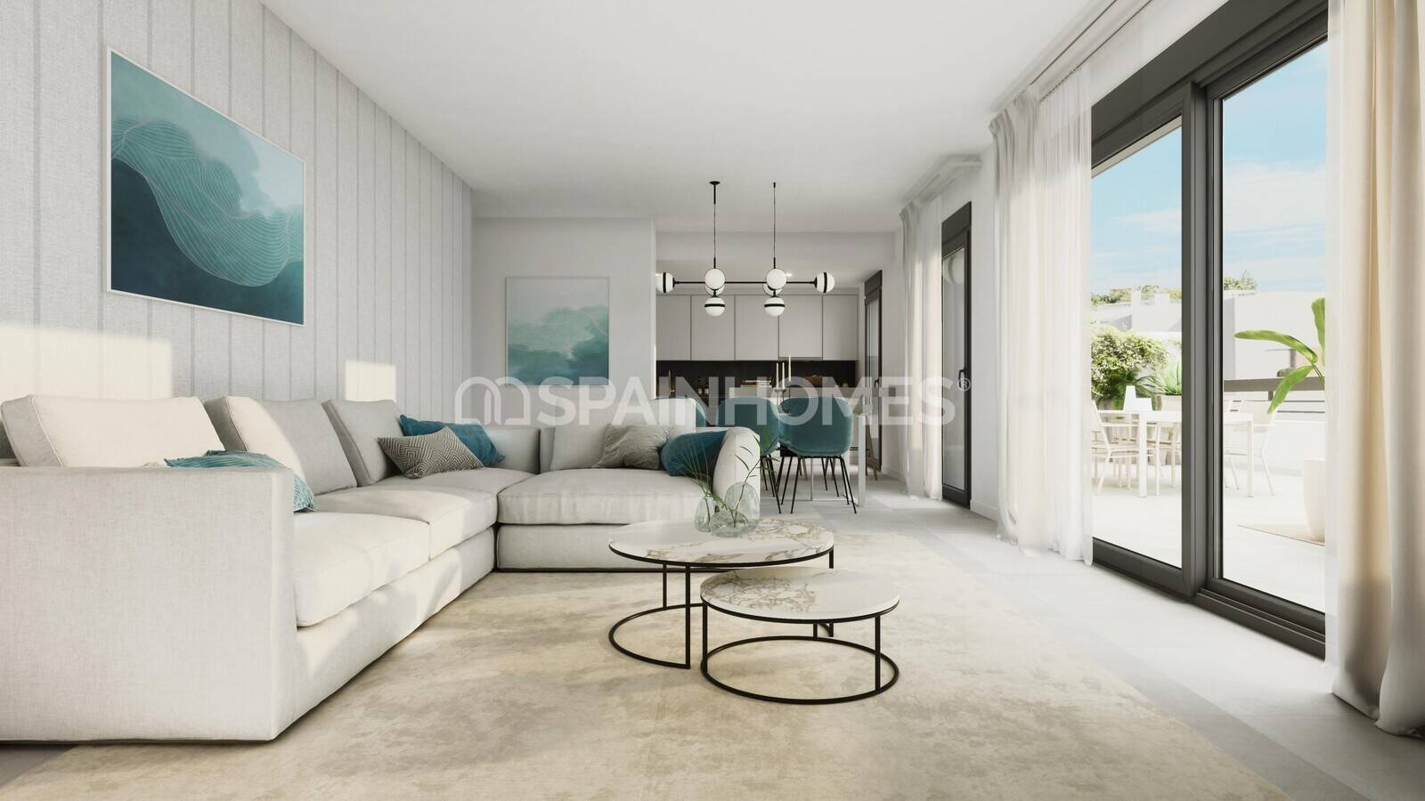 Penthauss Estepona, Malaga, Spānijā 2 istabas, 98 m2 Nr. 168004