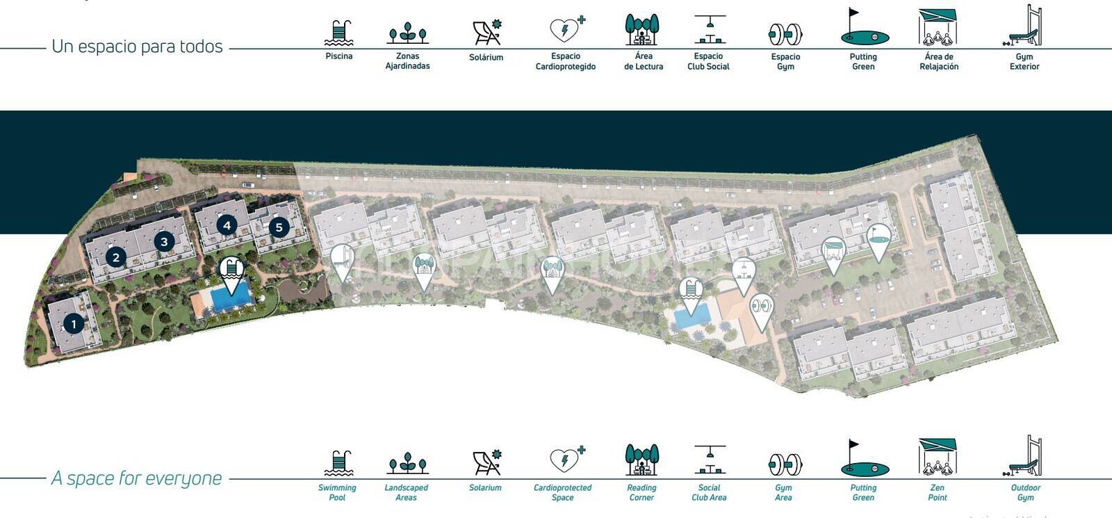 Penthauss Estepona, Malaga, Spānijā 2 istabas, 98 m2 Nr. 168004