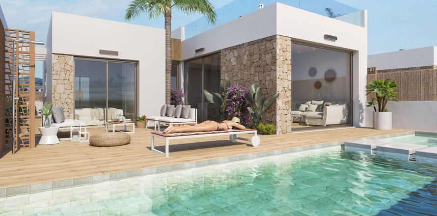Huvila Los Alcazares, Murcia, Espanja 3 makuuhuonetta, 101 m2 No. 173844