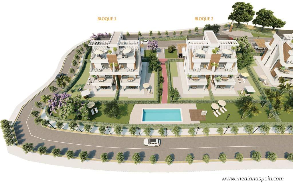 Apartment in Murcia, Spain 2 bedrooms, 81 sq.m. No. 139665