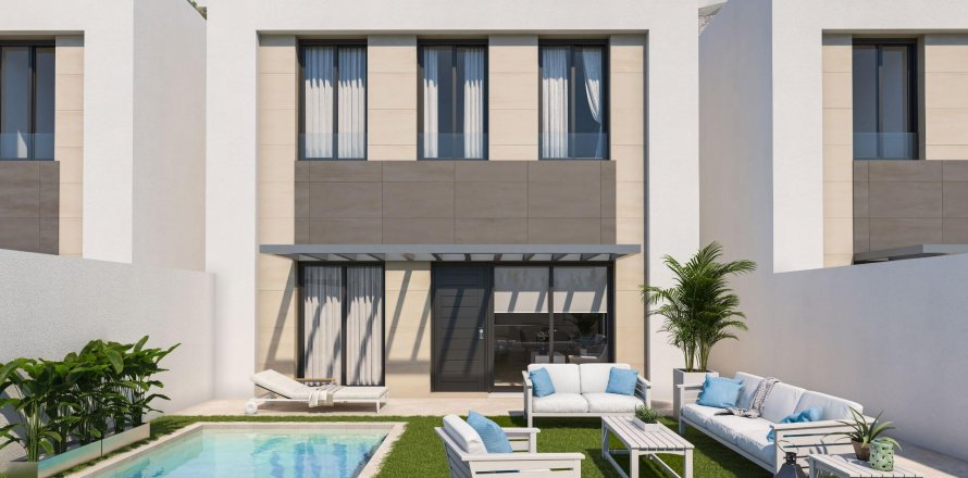 Villa en Águilas, Murcia, España 4 dormitorios, 117 m2 No. 171197