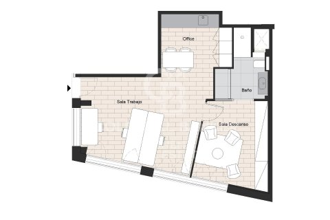 Toimisto myytävänä Barcelona, Espanja , 67 m2 No. 156664 - kuva 12