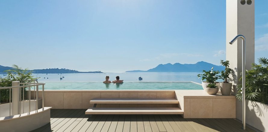 Takvåning i Port De Pollenca, Mallorca, Spanien 4 sovrum, 188 kvm. Nr. 139116