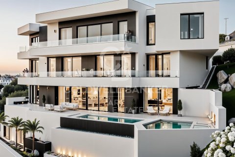 Huvila Mijas, Malaga, Espanja 5 makuuhuonetta, 550 m2 No. 157392