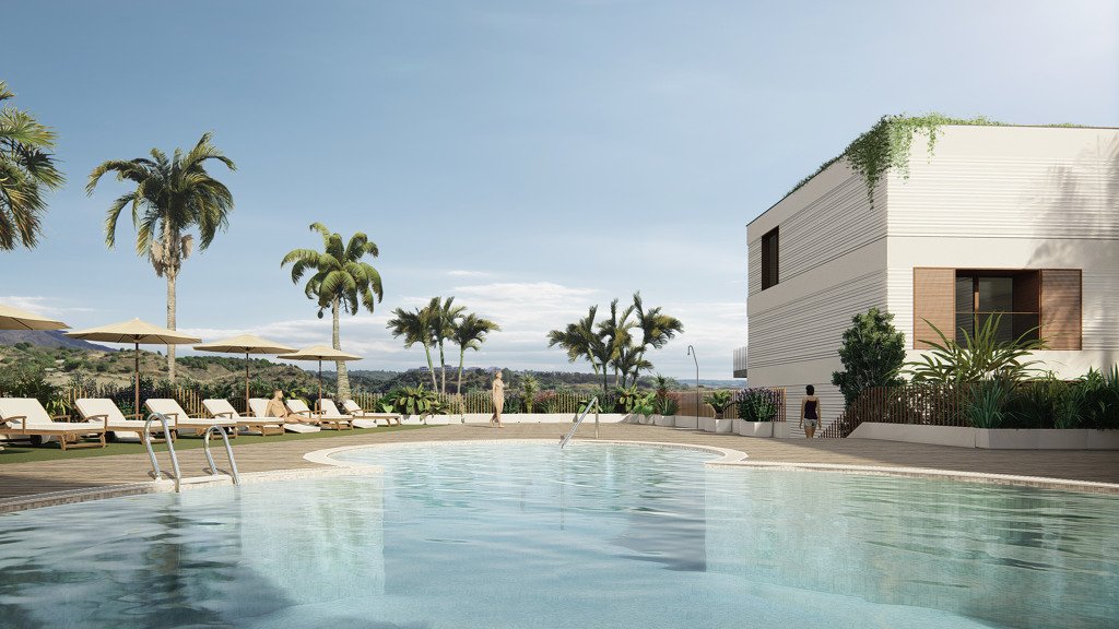 Ático en Estepona, Málaga, España 3 dormitorios, 136.66 m2 No. 196917