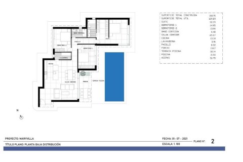 Villa en venta Calpe, Alicante, España 3 dormitorios, 167 m2 No. 80786 - foto 11