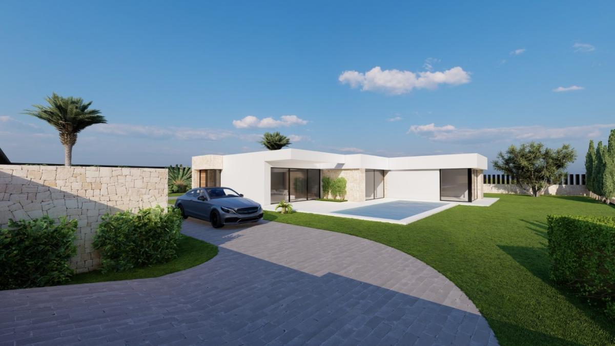 Villa i Calpe, Alicante, Spanien 3 sovrum, 167 kvm. Nr. 80786