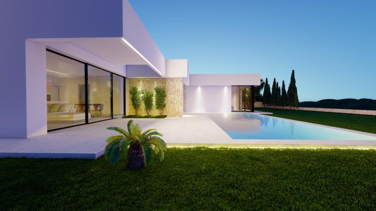 Villa i Calpe, Alicante, Spanien 3 sovrum, 167 kvm. Nr. 80786