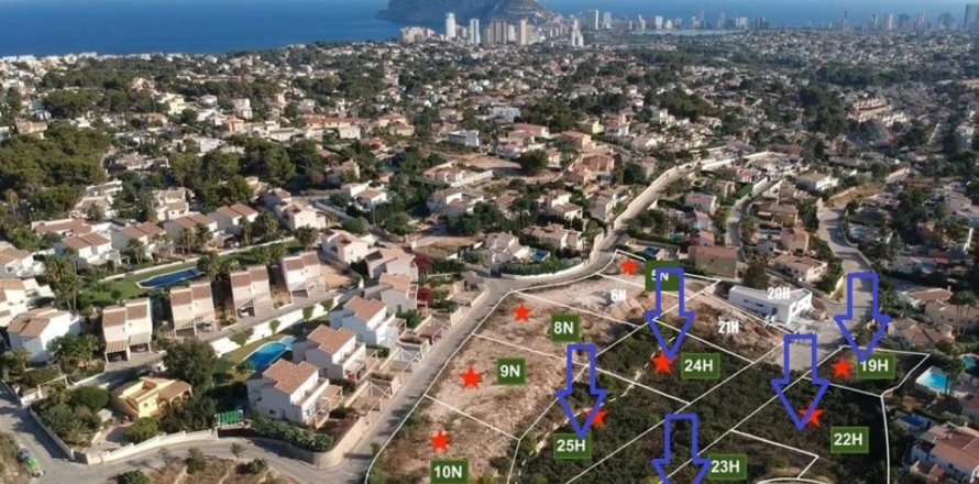 Land plot Calpe, Alicante, Espagne No. 80789