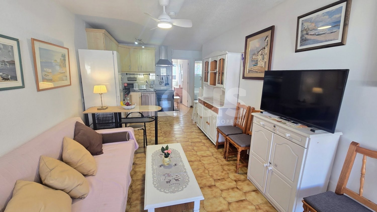 Huoneisto Los Cristianos, Tenerife, Espanja 2 makuuhuonetta, 46 m2 No. 155429