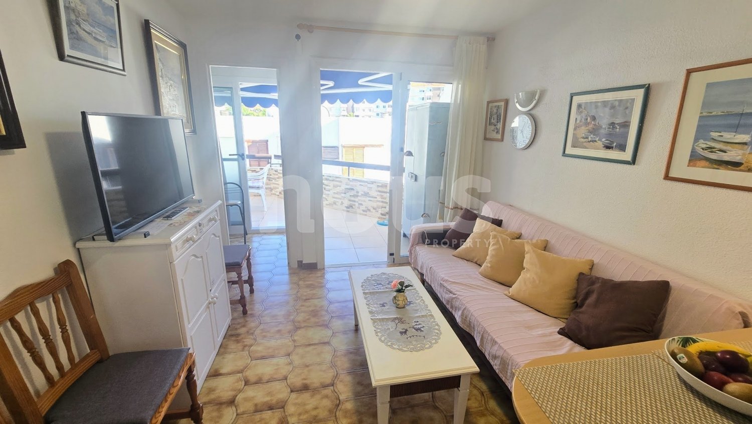 Huoneisto Los Cristianos, Tenerife, Espanja 2 makuuhuonetta, 46 m2 No. 155429