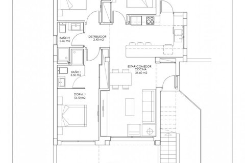 Bungalow zum Verkauf in San Miguel de Salinas, Alicante, Spanien 3 Schlafzimmer, 92 m2 Nr. 193569 - Foto 24