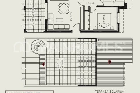 Penthouse w Calpe, Alicante, Hiszpania 1 sypialnia, 40 mkw. nr 147633 – zdjęcie 21