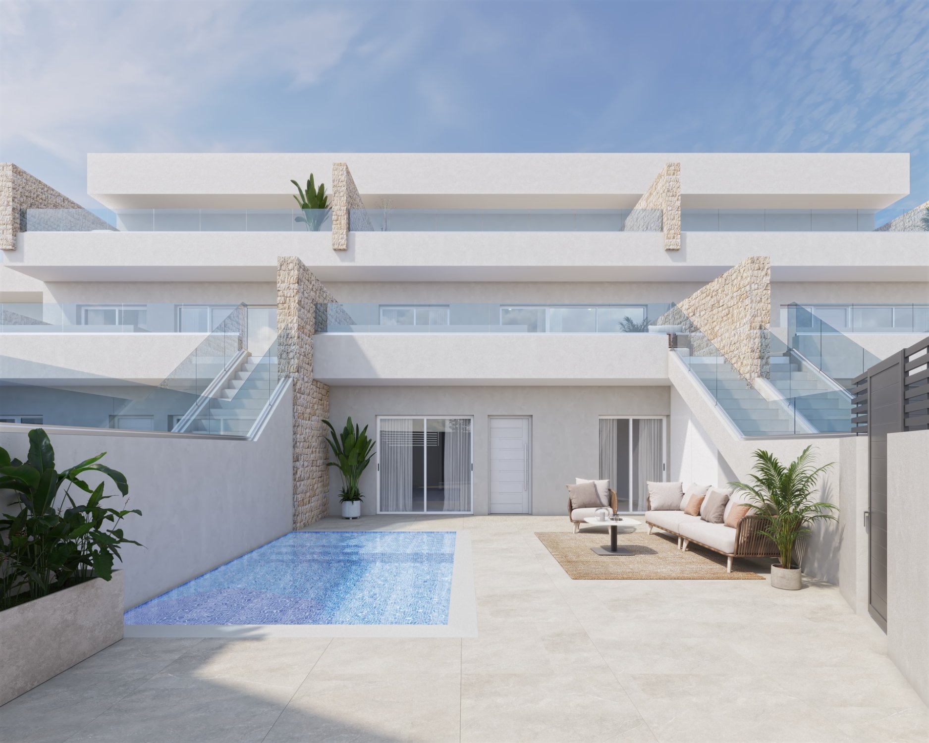 Bungalow w Pilar de la Horadada, Alicante, Hiszpania 3 sypialnie,  nr 147329