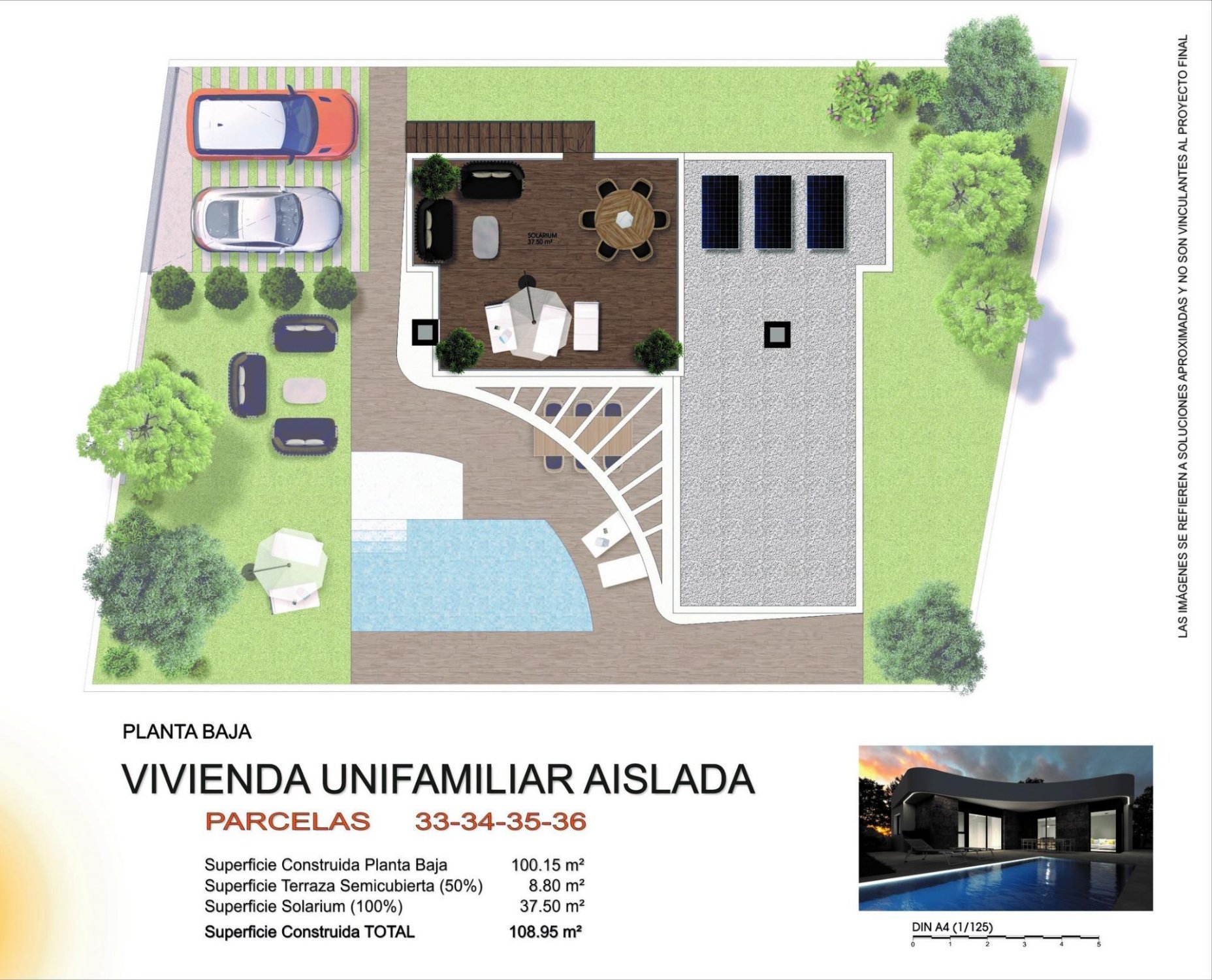 Huvila La Herrada, Alicante, Espanja 3 makuuhuonetta, 108 m2 No. 75337