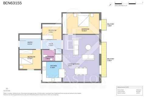 Apartment à vendre à Barcelona, Espagne, 2 chambres, 102 m2 No. 150506 - photo 29